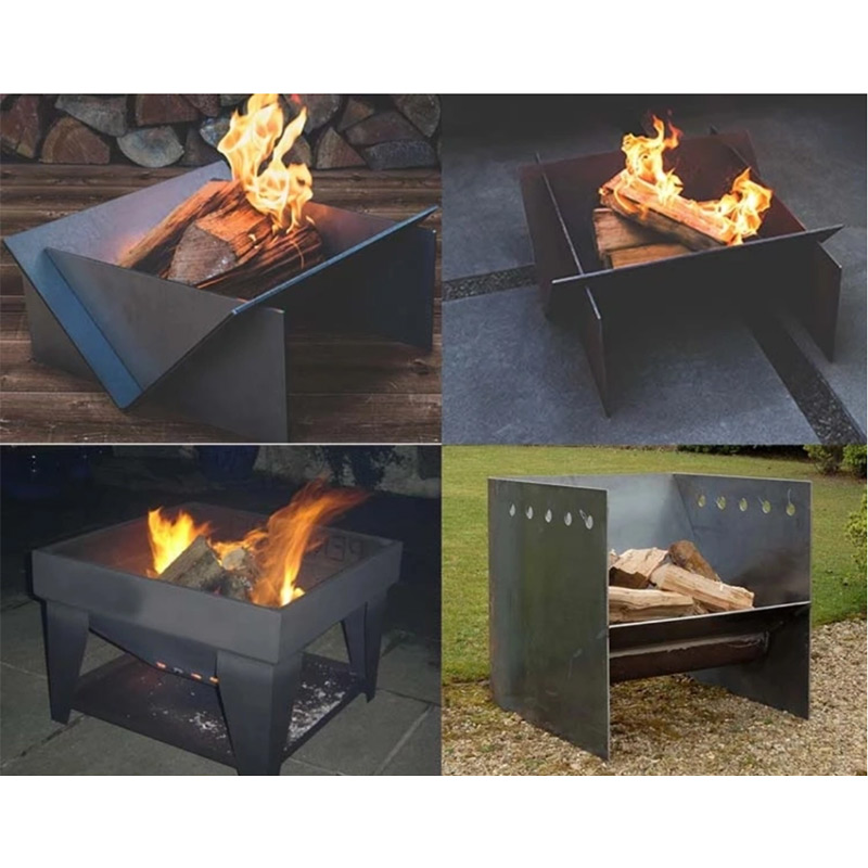 Folding BBQ Panggangan Outdoor Fire Pit